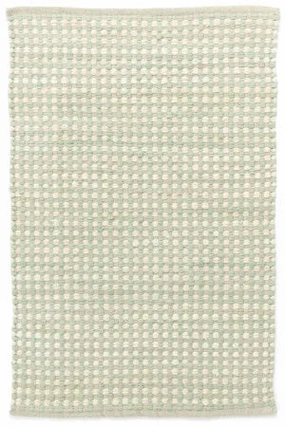 2 x 3 Cotton Women Ragedy Mint Rug modern fashion carpet