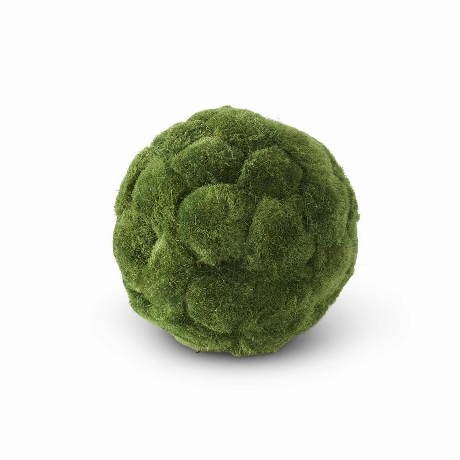 4.5" Green Sisal Moss Ball interior room decor