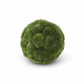 4.5" Green Sisal Moss Ball interior room decor