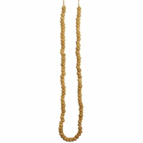4' Mustard PomPom Garland interior room decor
