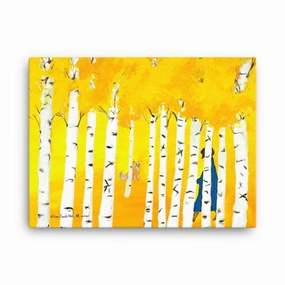 4 p.m. - Leinwand canvas mural art