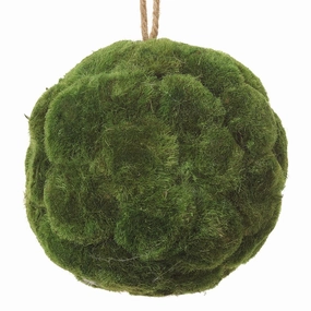 5" Moss Ball Orb interior room decor