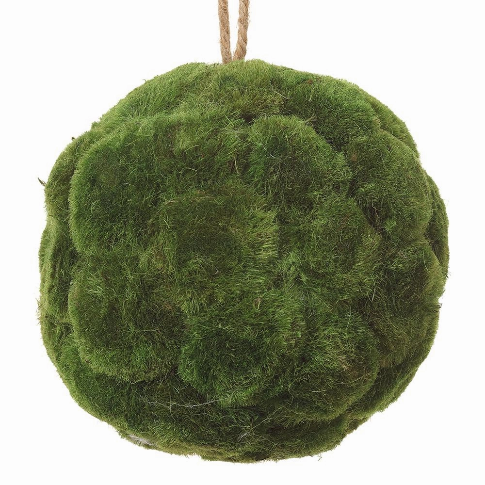 5" Moss Ball Orb interior room decor