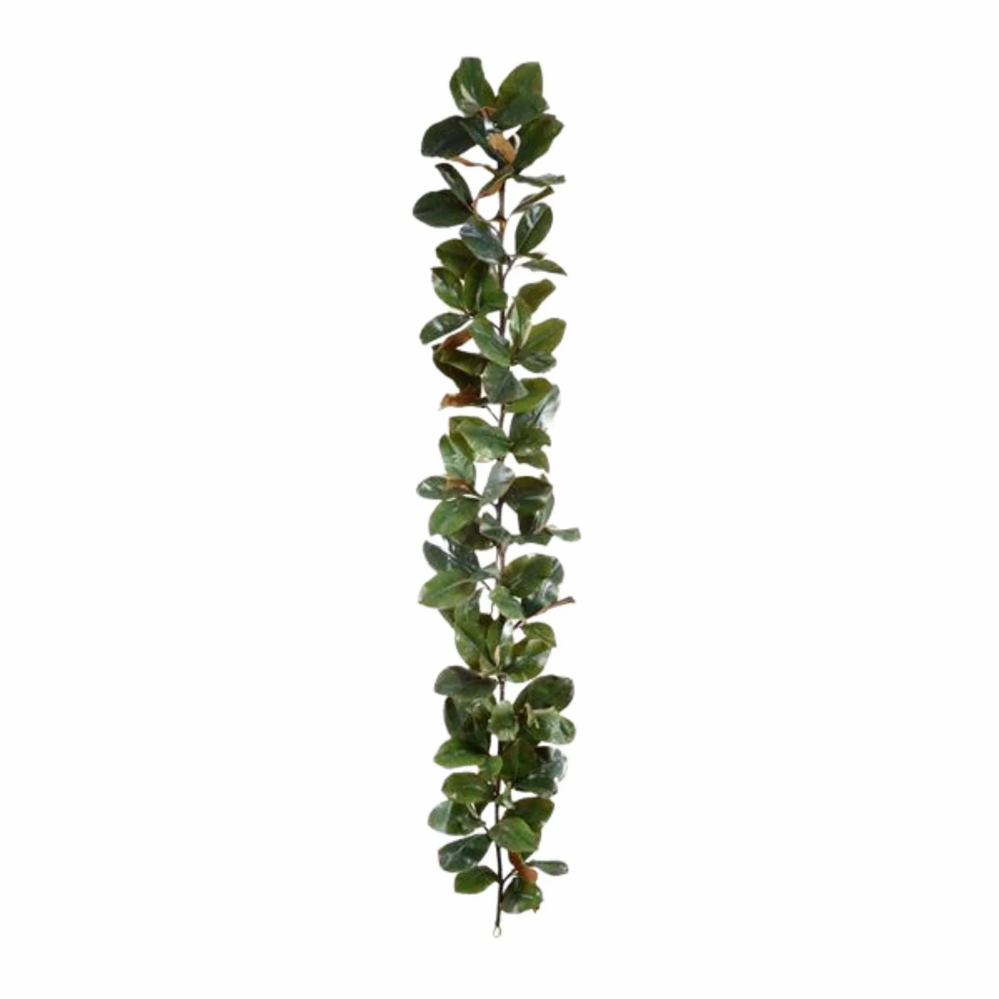 6' Classic Faux Magnolia Leaf Garland home display ornament