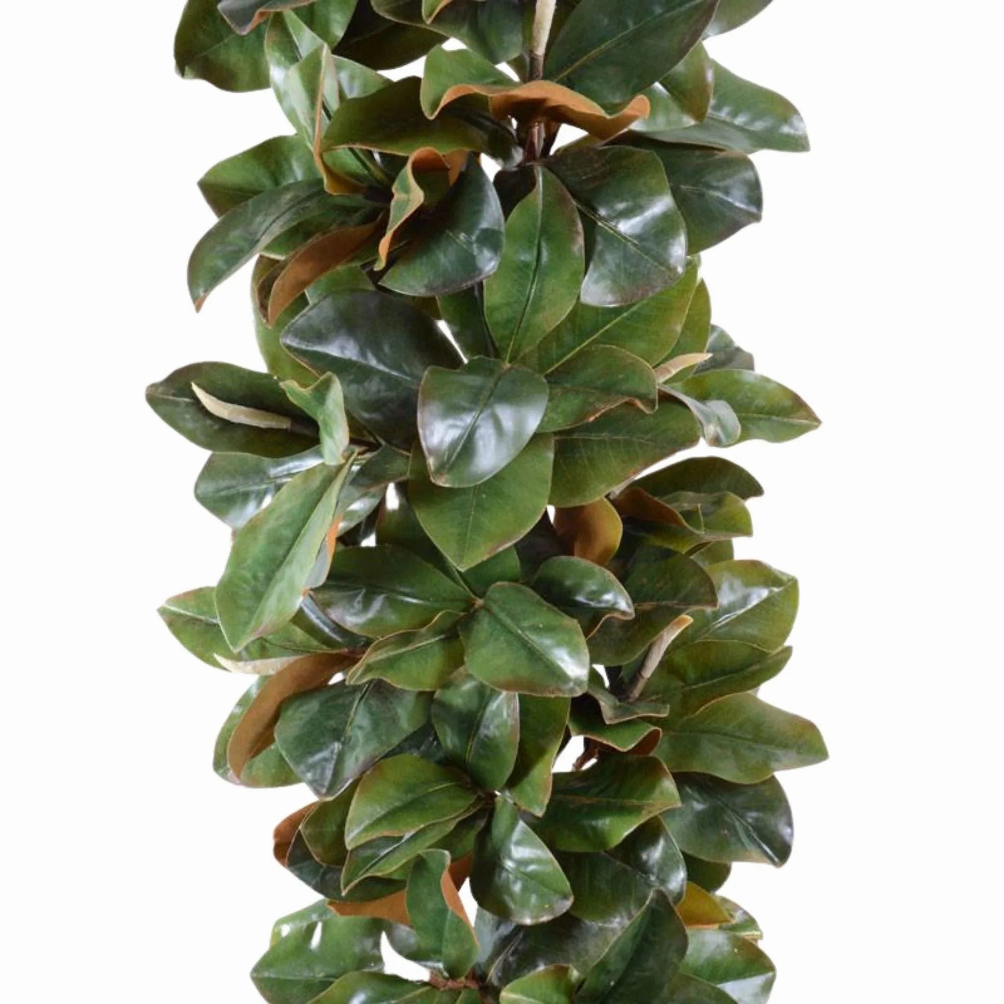 6' Faux Magnolia Leaf Garland
