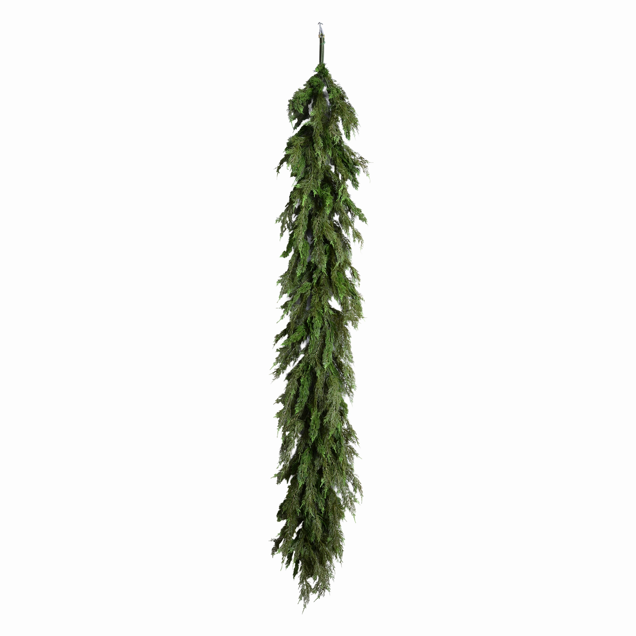 6' Faux Red Cedar Garland Classic home display ornament