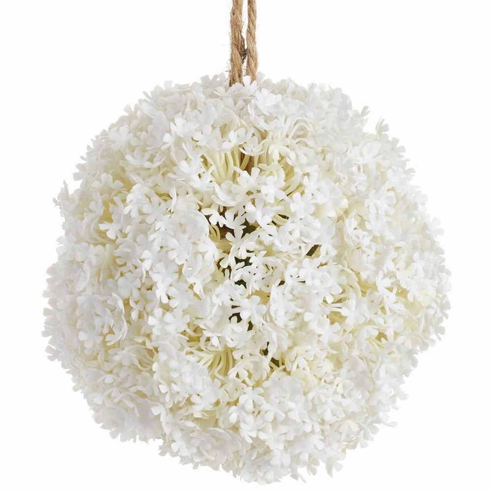 6" Snowball Orb (White) interior room decor