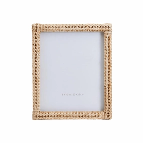 8x10 Woven Rattan Picture Frame home display ornament