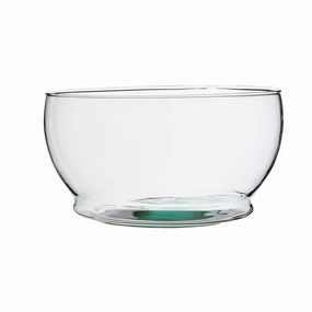 9.25 X 5.25 Clear Glass Oval Bowl interior room decor