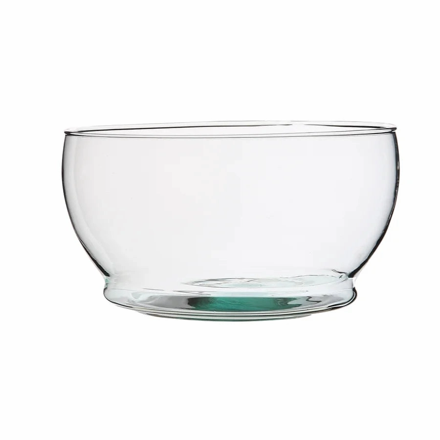 9.25 X 5.25 Clear Glass Oval Bowl interior room decor