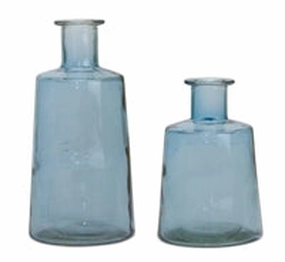 9" Bottle Glass - Large interior room decor