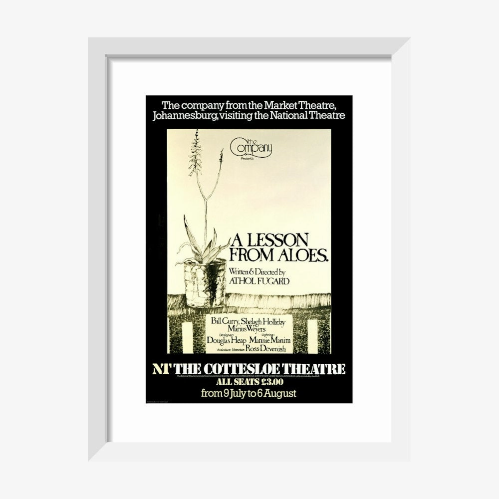A Lesson from Aloes 1980 Print