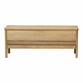 A Line Storage Bench modern art object