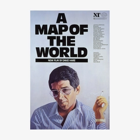 A Map of the World 1983 Print vintage woodcut wallpaper