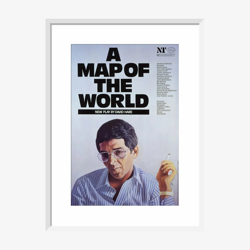 A Map of the World 1983 Print
