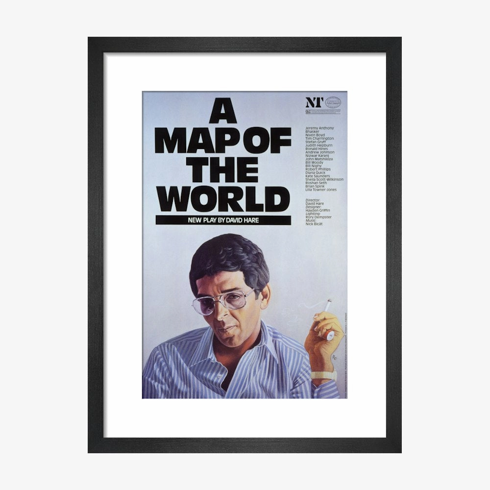 A Map of the World 1983 Print