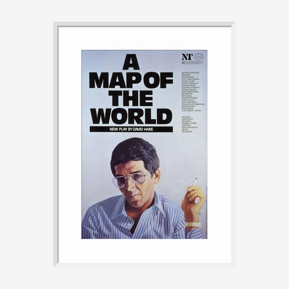 A Map of the World 1983 Print