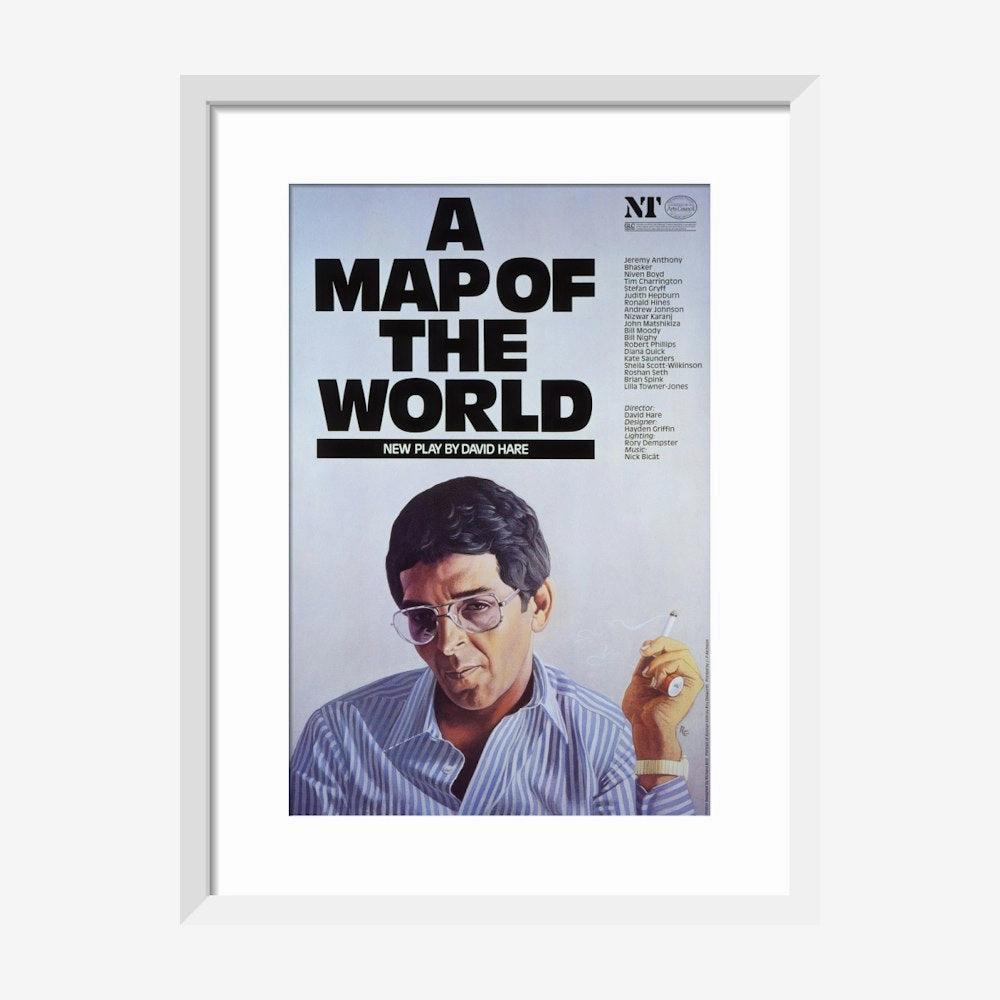A Map of the World 1983 Print