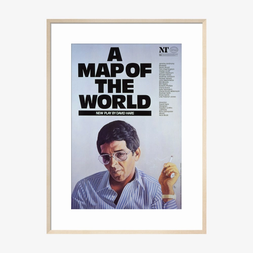 A Map of the World 1983 Print