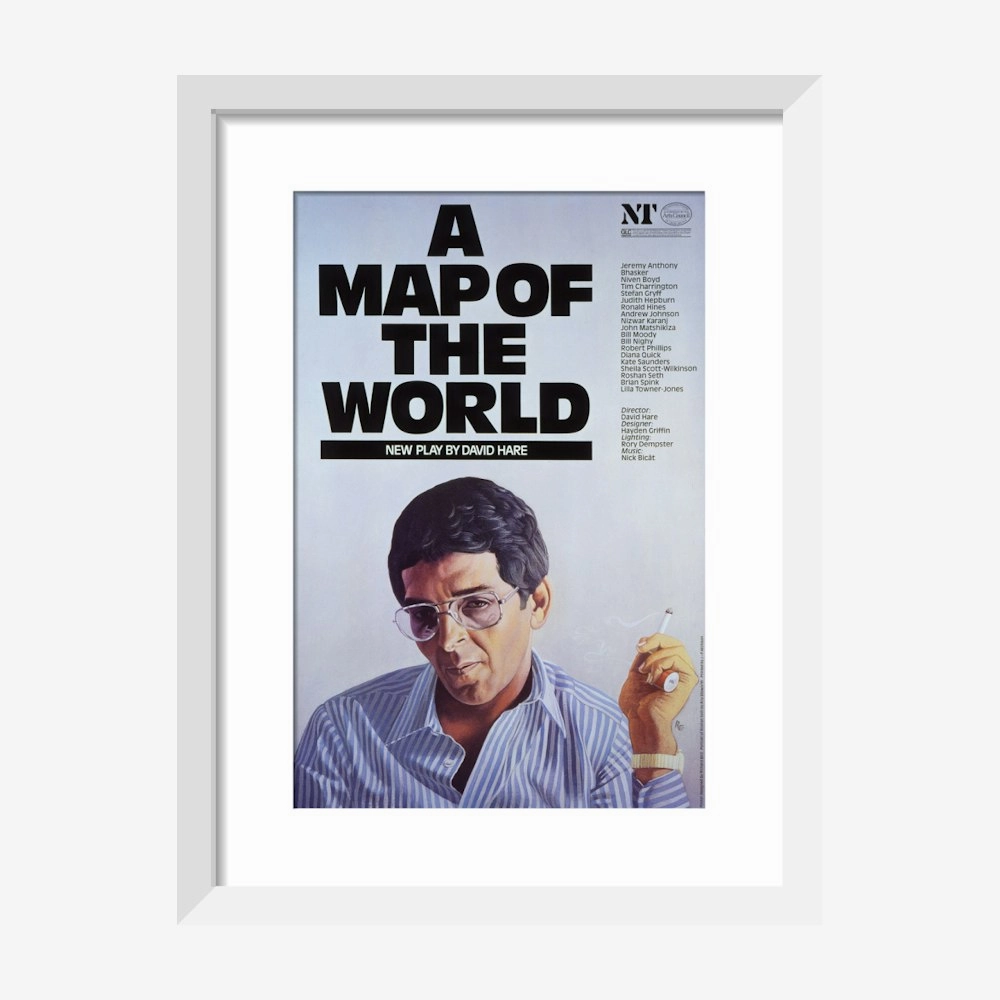 A Map of the World 1983 Print