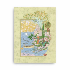 A Persian Love Story - Canvas canvas mural art