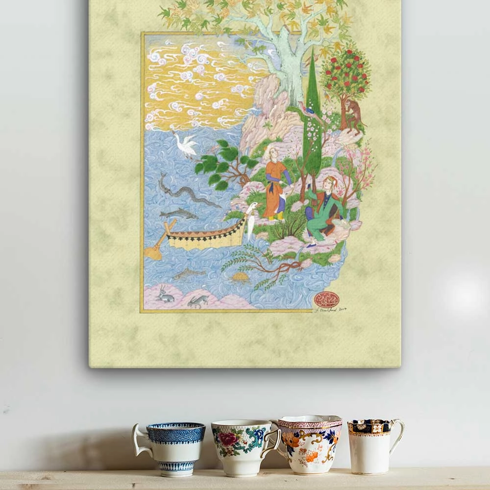 A Persian Love Story - Canvas