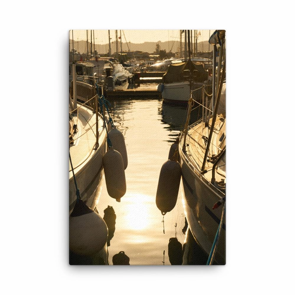 a summer evening - canvas