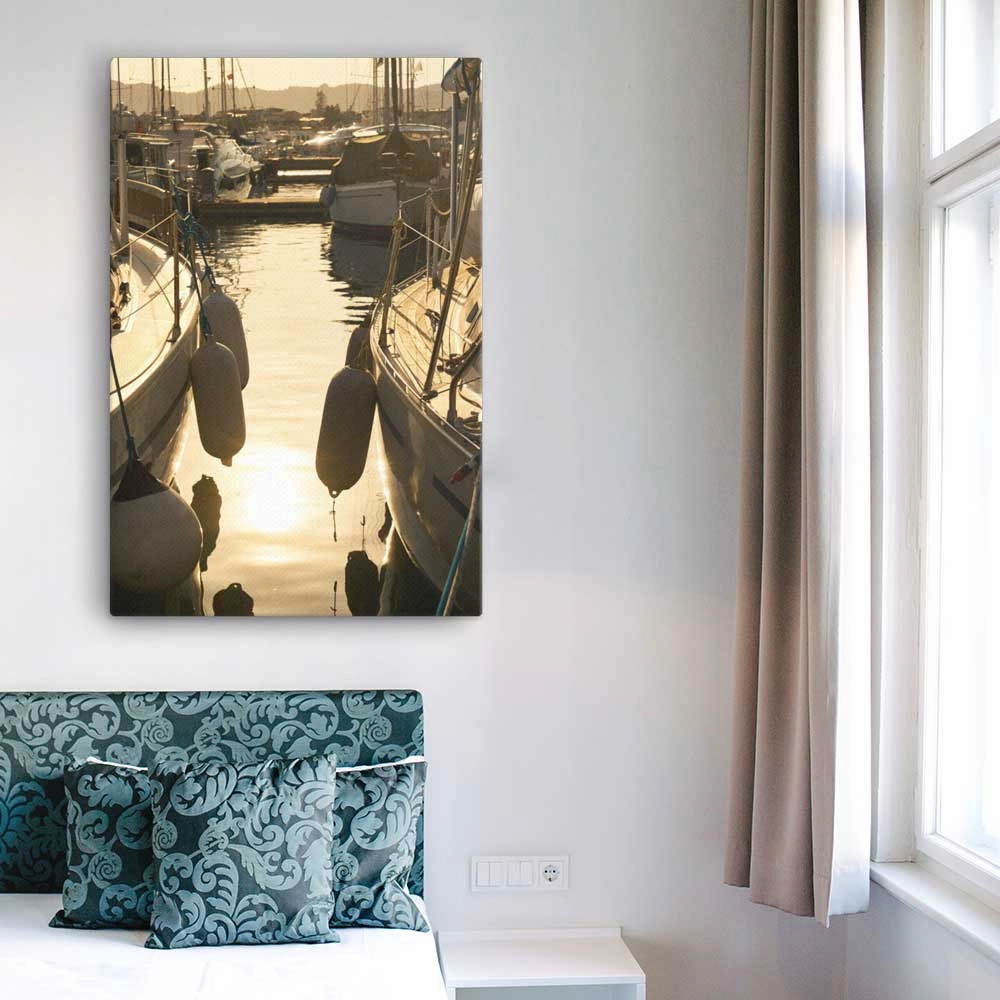a summer evening - canvas