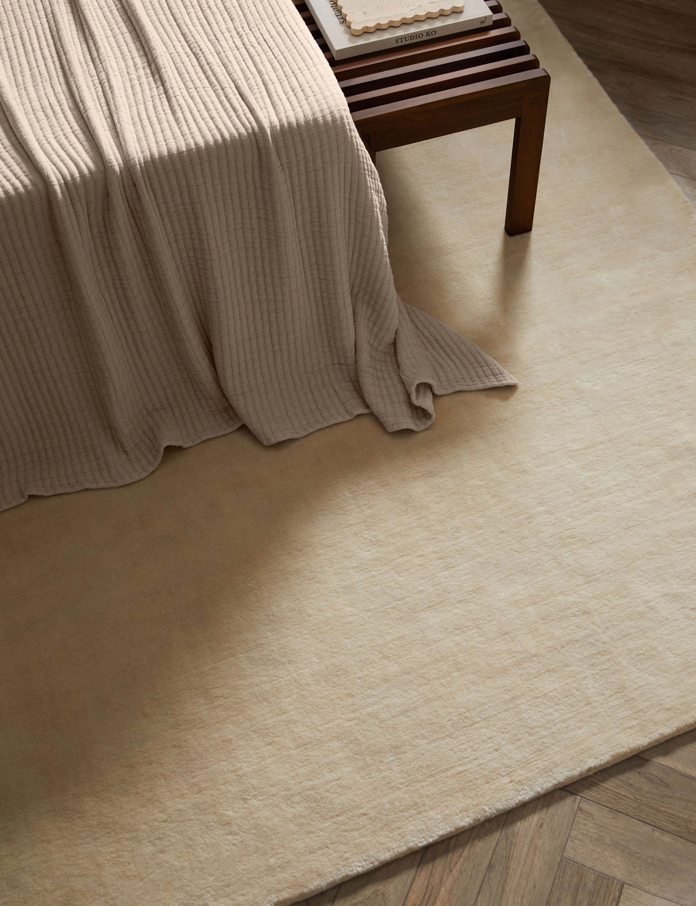 Abbey Hand-Loomed Wool Rug by Jake Arnold