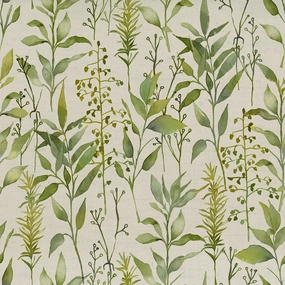 Aberduna Printed Cotton Fabric (By The Metre) Linen elegant table cloth  