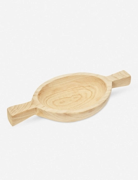 Abramo Wood Tray decorative tabletop item