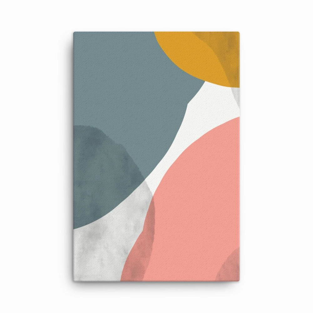 Abstract Circles - Leinwand