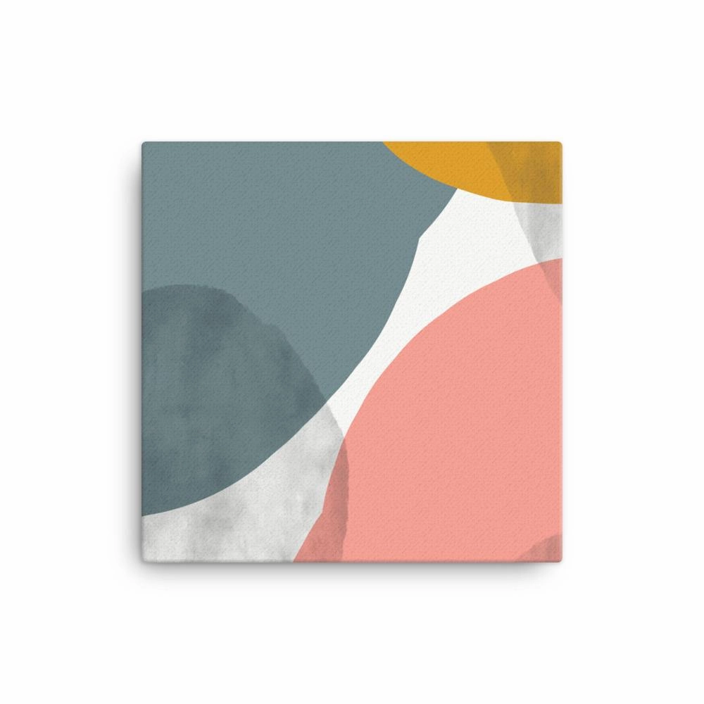 Abstract Circles - Leinwand