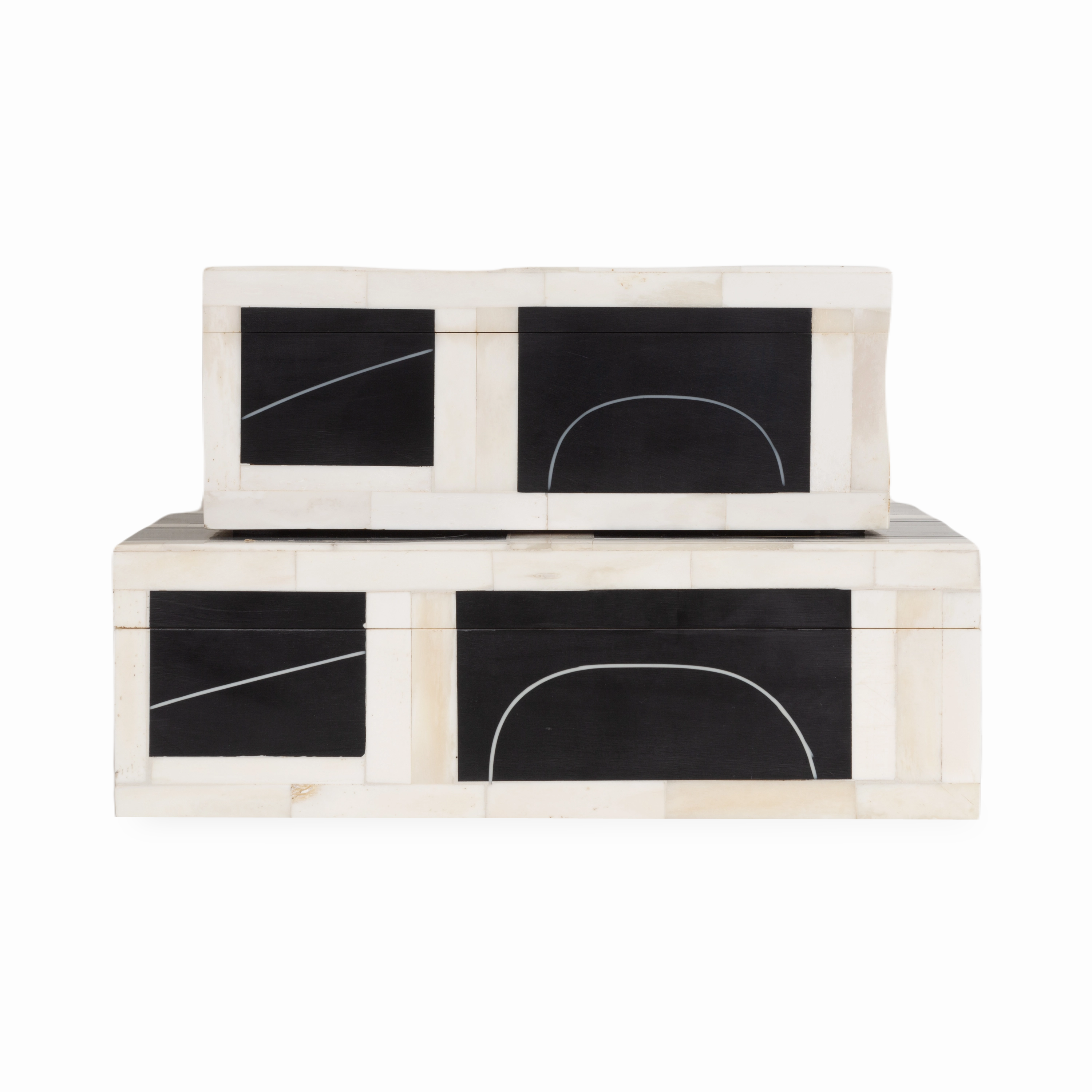 Abstract Loop Box elegant wall decor