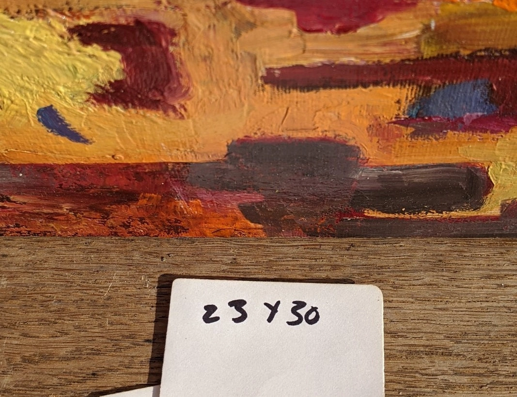 ABSTRACT OIL PAINTING BY KURT MUKULA #2