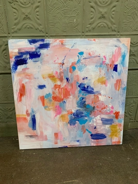 ABSTRACT PAINTING ON CANVAS classic mural painting