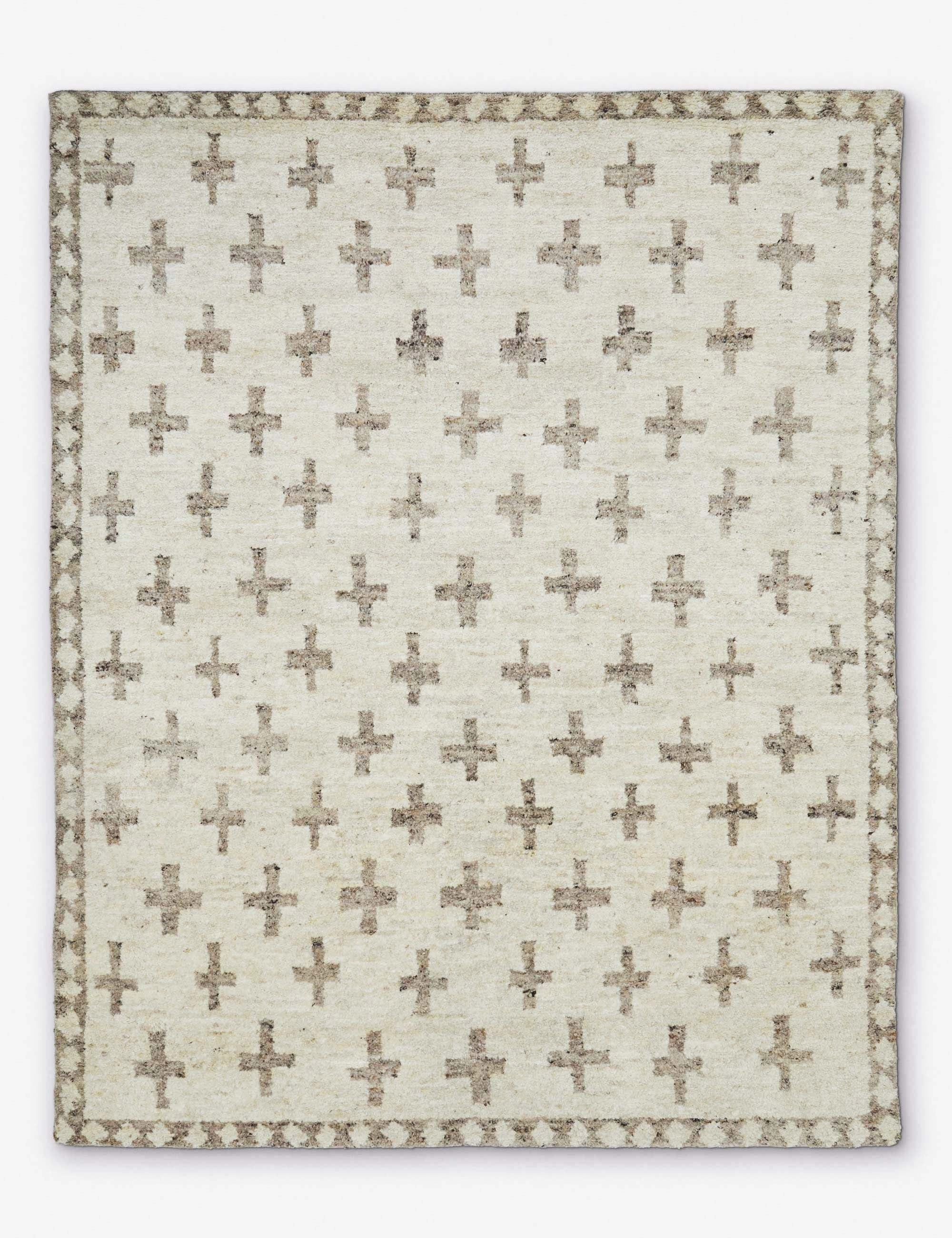 Acoma Hand-Knotted Wool Rug trendy fashion rug