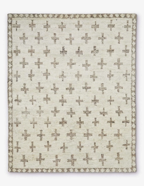 Acoma Hand-Knotted Wool Rug trendy fashion rug