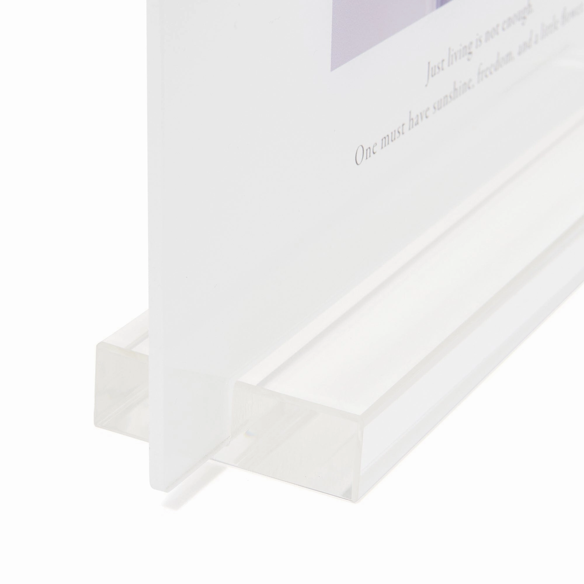 Acrylic Art Board L White