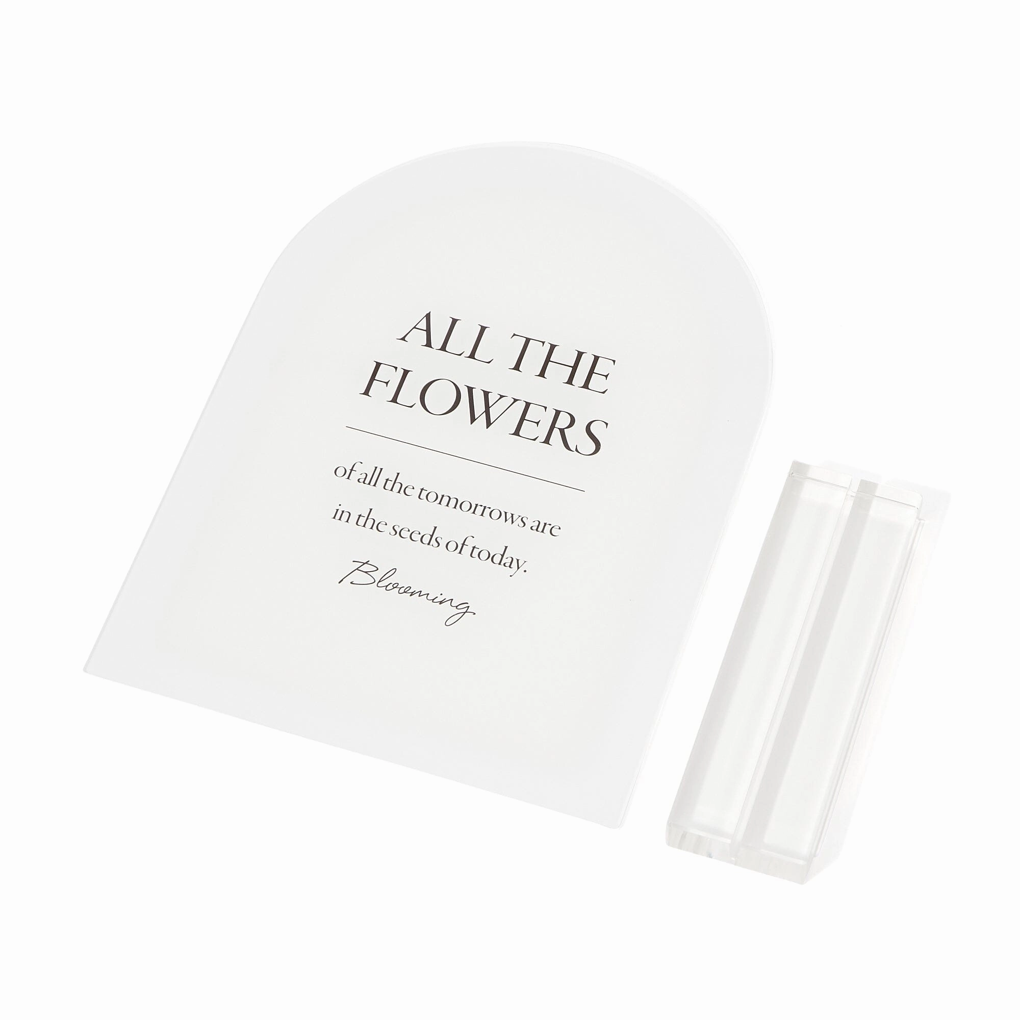 Acrylic Art Board S White