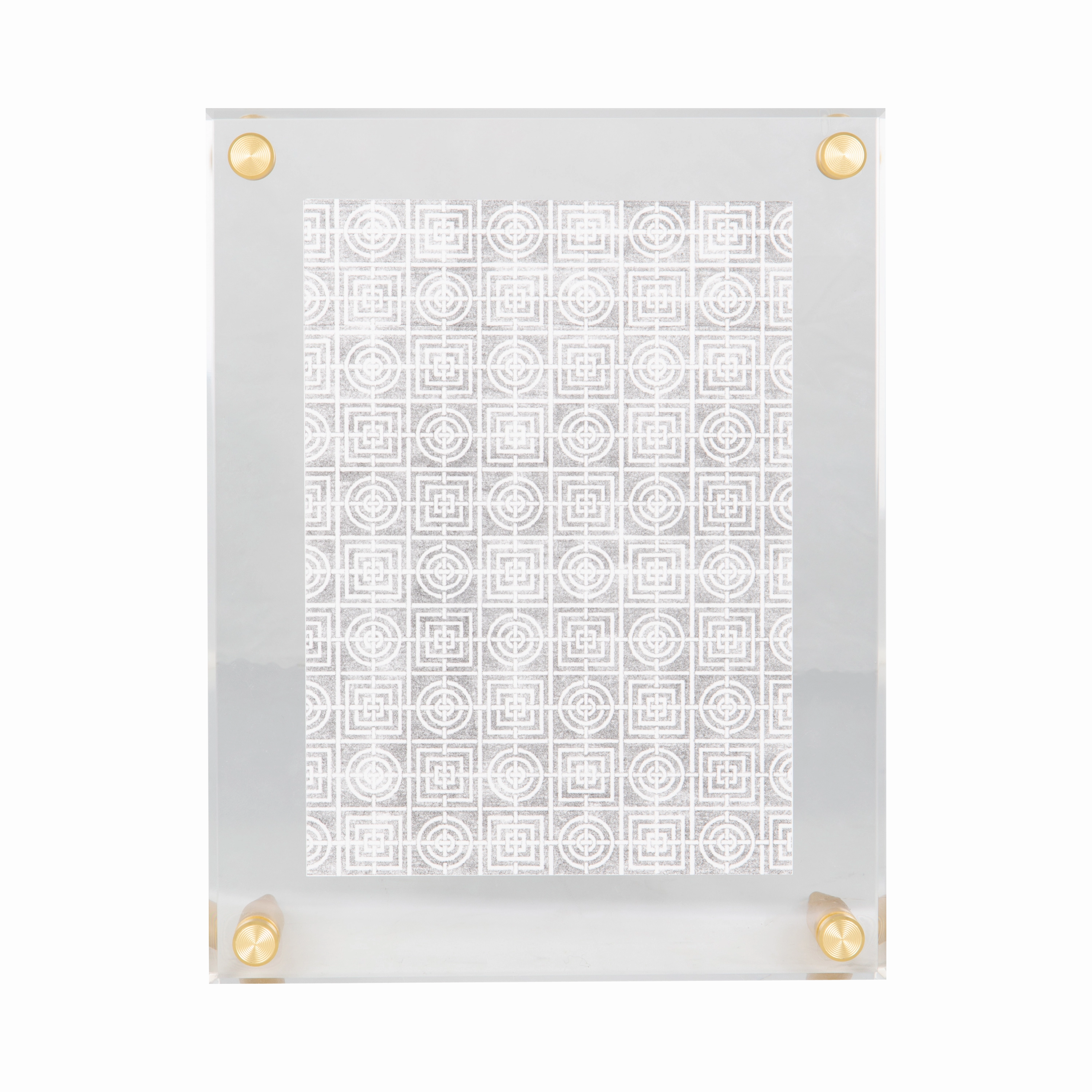 Acrylic Bevel Picture Frame