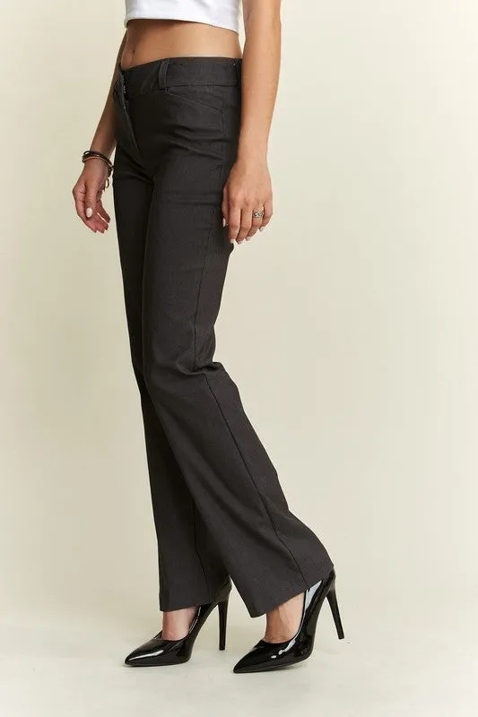 ADORA Regular Rise Slim Bootcut Hose