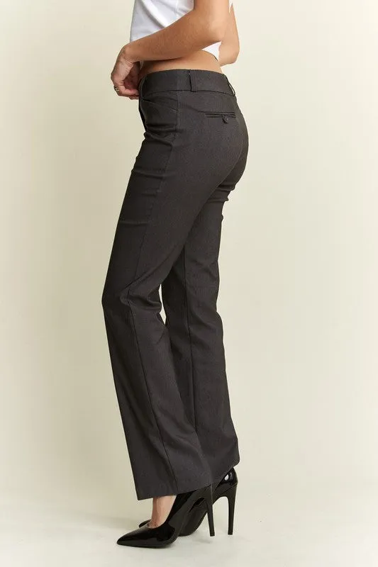 ADORA Regular Rise Slim Bootcut Hose