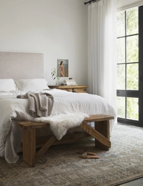 Aerwyna Hand-Knotted Wool Rug trendy fashion rug