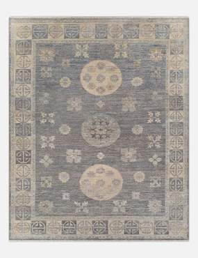 Aguirre Hand-Knotted Wool Rug trendy fashion rug