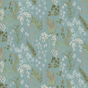 Aileana Printed Cotton Fabric (By The Metre) Tide elegant table cloth  