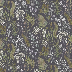 Aileana Printed Fabric (By The Metre) Aster elegant table cloth  