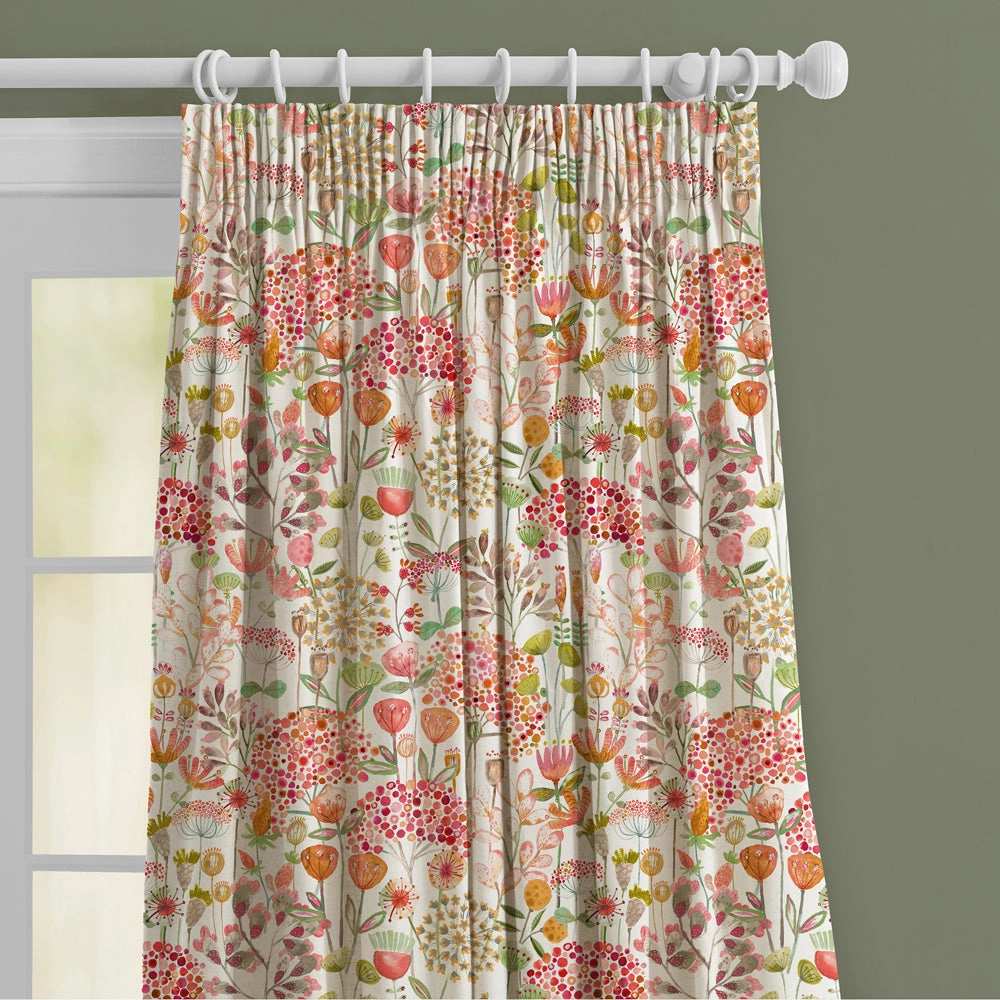 Ailsa Printed Cotton Fabric (By The Metre) Summer