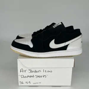 AIR JORDAN 1 LOW DIAMOND SHORTS GRÖSSE 12.5 DH6931-001
