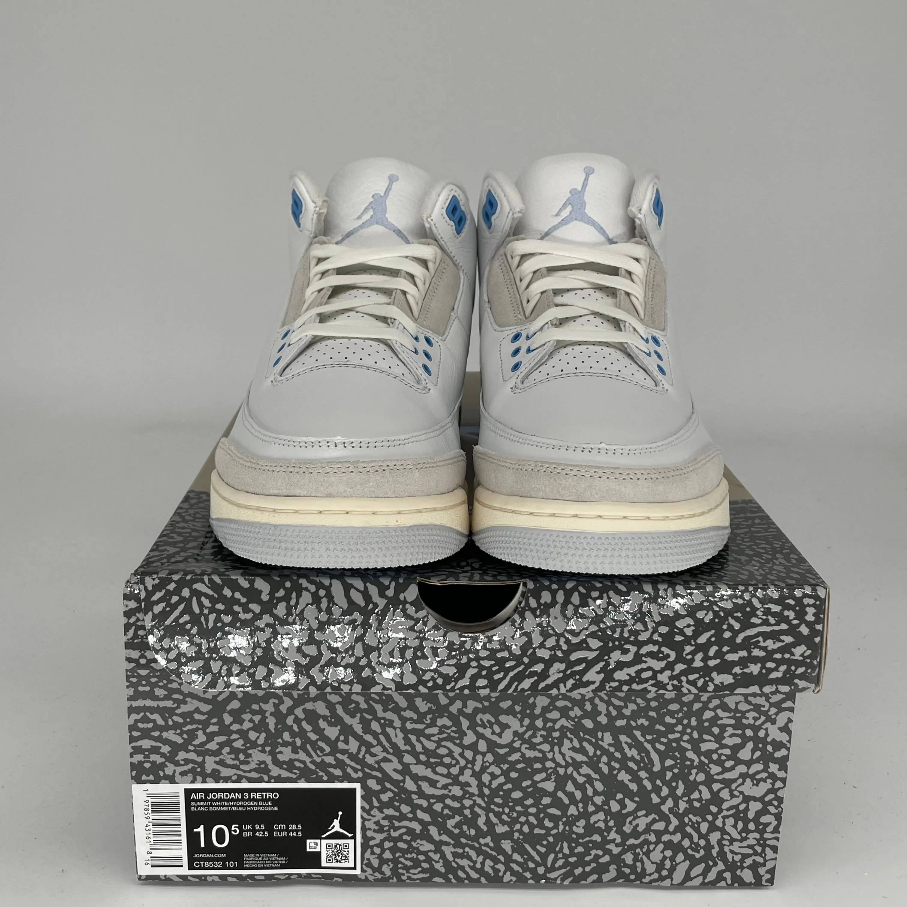 AIR JORDAN 3 GLÜCKS SHORTS GRÖßE 10.5 CT8532-101